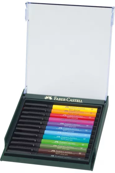 Faber-Castell Pisaki Pitt Artist Pen Brush 12 szt.