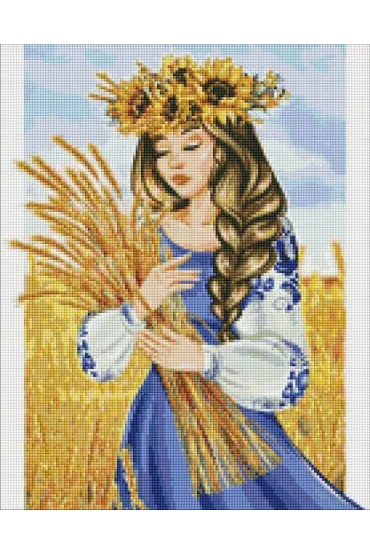 Ideyka Diamentowa mozaika - Moja rodzinna ziemia 40x50cm