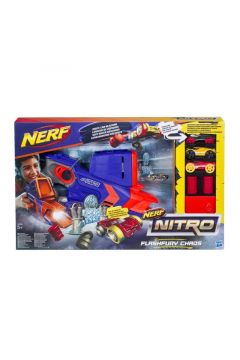 NERF Nitro Flashfury Chaos + 3 samochody Hasbro