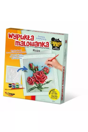 Wypuk�a Malowanka Kwiaty - R�e Mirage Hobby