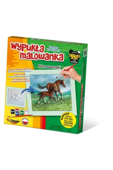 Wypuk�a malowanka Konie - Hanowerski Mirage Hobby