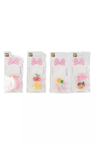 Spinki kolorowe do w�os�w dla dziewczynki mix Pro Kids
