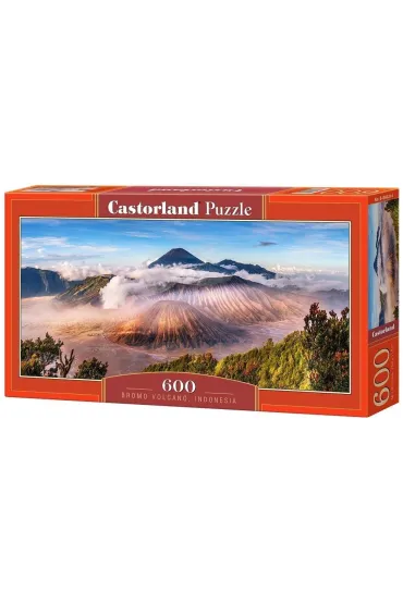 Puzzle 600 el. Bromo Volcano, Indonesia Castorland