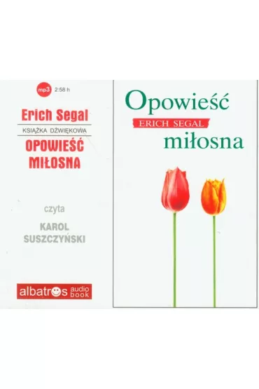 Audiobook Opowie�� mi�osna CD - Erich Segal