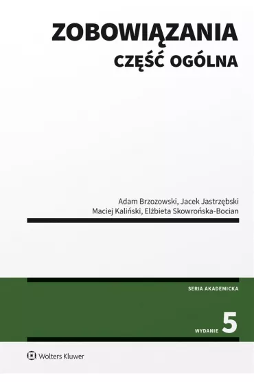 Zobowi�zania. Cz�� og�lna [PRZEDSPRZEDA�]