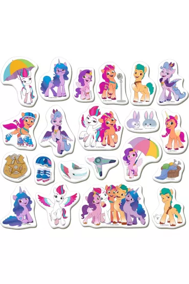 Maksik Magnesy My Little Pony i przyjaciele 21 szt.