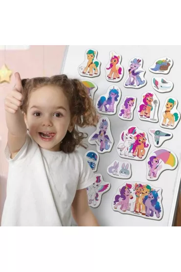 Maksik Magnesy My Little Pony i przyjaciele 21 szt.