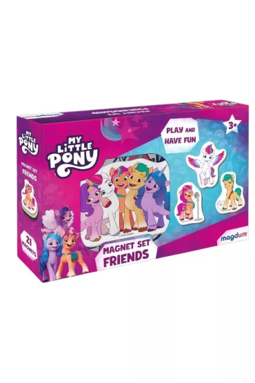 Maksik Magnesy My Little Pony i przyjaciele 21 szt.