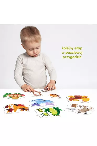 CzuCzu Moje pierwsze puzzle Maluchy 2+ Bright Junior Media