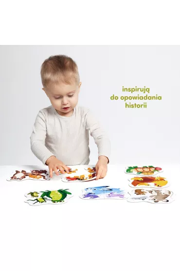 CzuCzu Moje pierwsze puzzle Maluchy 2+ Bright Junior Media