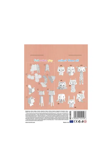 Kolorowanka CubeHead 3D, "�yrafa", Normal