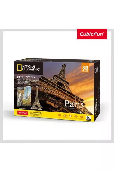 Puzzle 3D 80 el. National Geographic. Pary� Cubic Fun