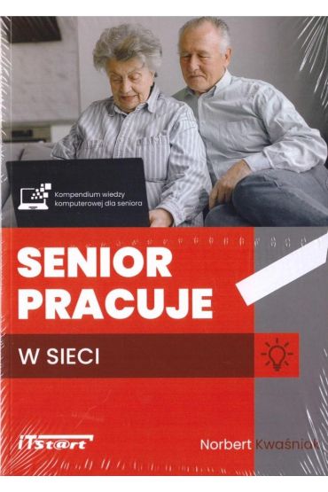 Senior pracuje w sieci