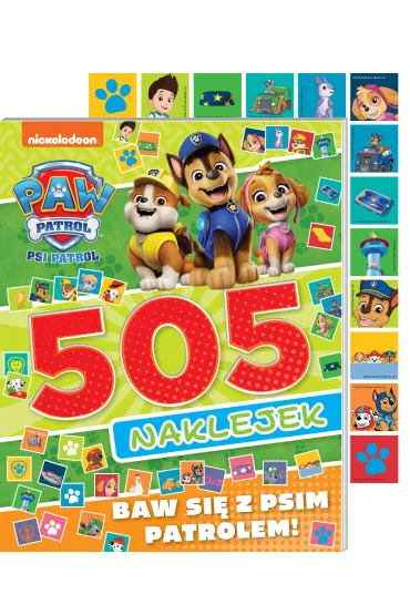 Psi Patrol 505 naklejek cz�� 5. Baw si� z Psim Patrolem!