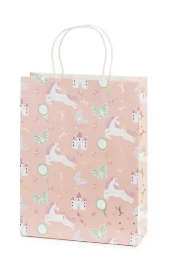 PartyDeco Torebka na prezenty Jednoro�ce 24x10x32cm MIX