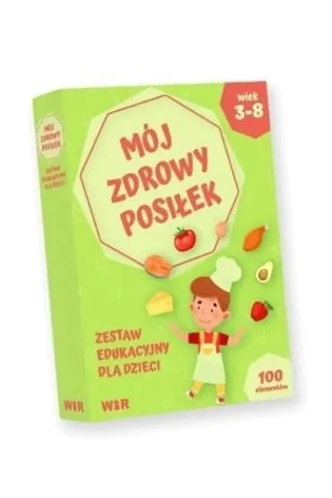 M�j zdrowy posi�ek. Zestaw edukacyjny dla dzieci - Justyna  Malinowska