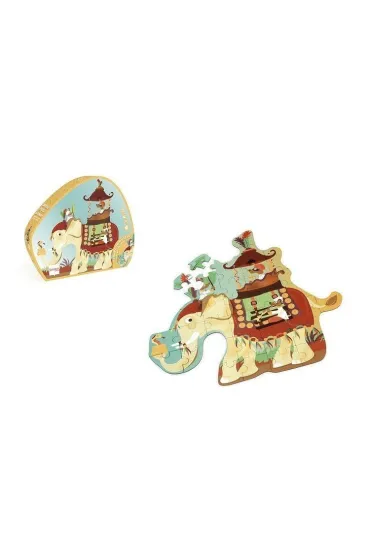 Puzzle konturowe 37 el. S�o� Scratch