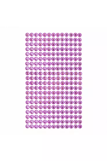 Dalprint Kryszta�ki samoprzylepne 6 mm 260 szt. GRKR-052 r�owe