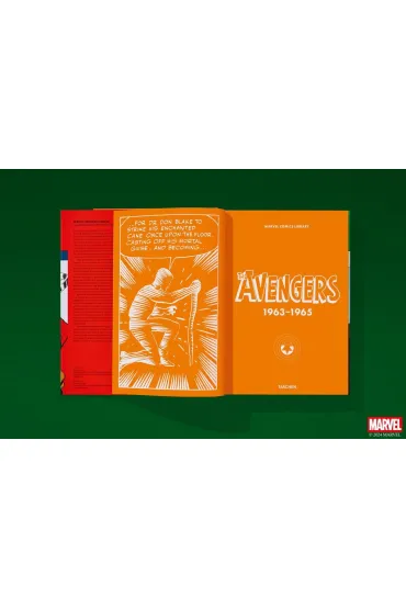 Marvel Comics Library. Avengers. 1963-1965 wer. angielska