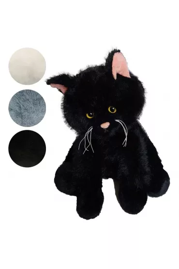 Kot pluszowy siedz�cy 33cm mix Madej