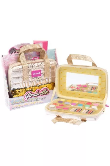 Torba Make up z wyposa�eniem z�ota Nice
