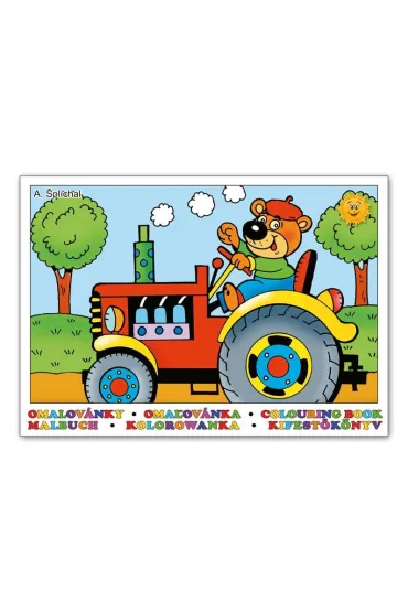 Kolorowanka Jedziemy-wieziemy