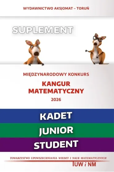 Matematyka z weso�ym kangurem Suplement 2026 Kadet Junior Student