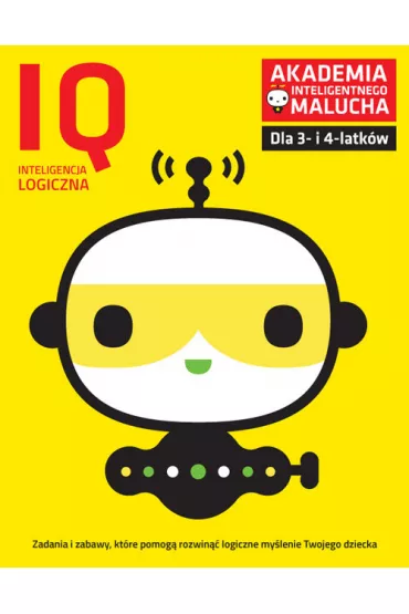 IQ: inteligencja logiczna dla 3-4 latk�w ksi��eczka z naklejkami - Magdalena Czub