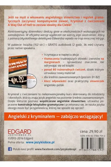 A way out of hell. Angielski krymina� z �wiczeniami. Poziom B1-B2 - Timothy Tudor-Hart