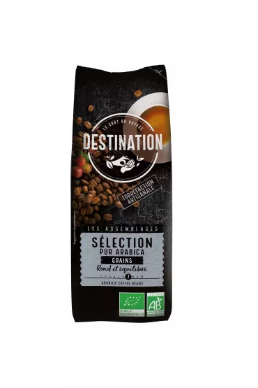 Destination Kawa 100% Arabica Selection ziarnista 250 g Bio