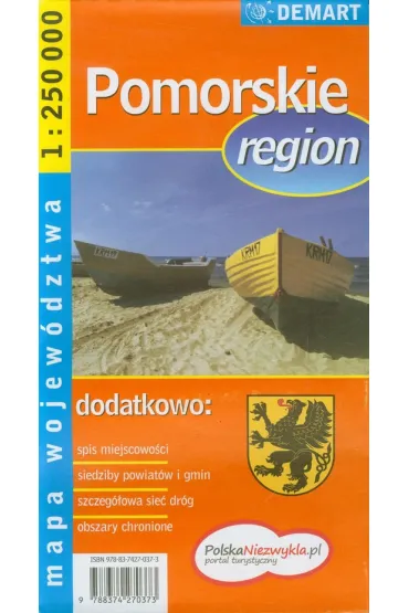 Pomorskie. Region. Mapa wojew�dztwa