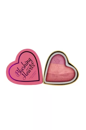Makeup Revolution Triple Baked Blusher Blushing Hearts r� do policzk�w Blushing Heart 10 g