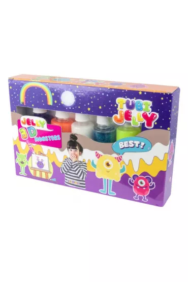 Zestaw Tubi Jelly 6 kolory - Potworki Tuban