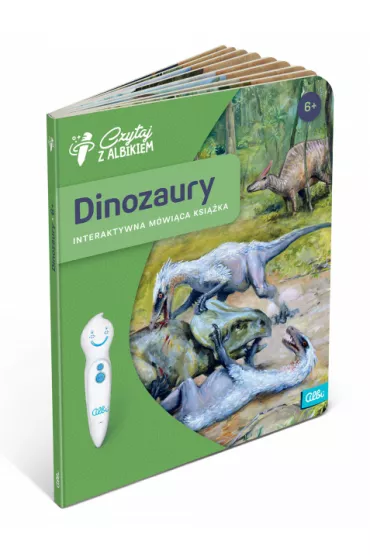 Czytaj z Albikiem. Dinozaury. Interaktywna m�wi�ca ksi��ka - Janusz  S�dzik, M. �t�p�n Rak