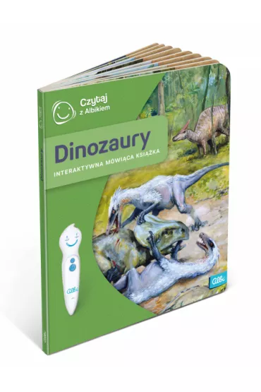 Czytaj z Albikiem. Dinozaury. Interaktywna m�wi�ca ksi��ka - Janusz  S�dzik, M. �t�p�n Rak
