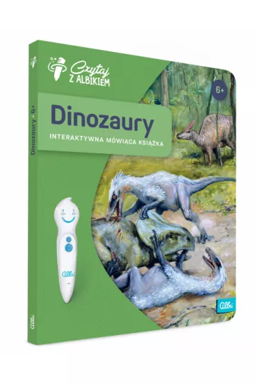 Czytaj z Albikiem. Dinozaury. Interaktywna m�wi�ca ksi��ka - Janusz  S�dzik, M. �t�p�n Rak