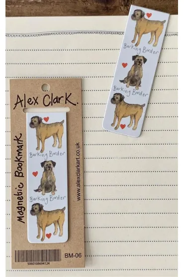 Alex Clark Zak�adka do ksi��ki BM06 Border terrier
