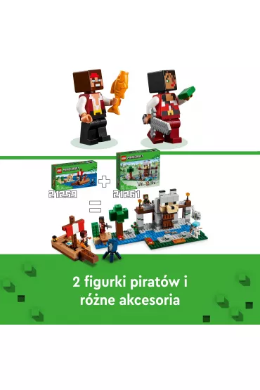 LEGO Minecraft Rejs statkiem pirackim 21259