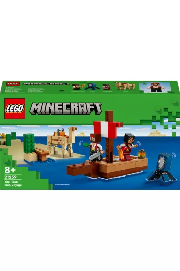 LEGO Minecraft Rejs statkiem pirackim 21259