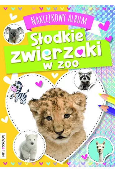 S�odkie zwierzaki w zoo. Naklejkowy album