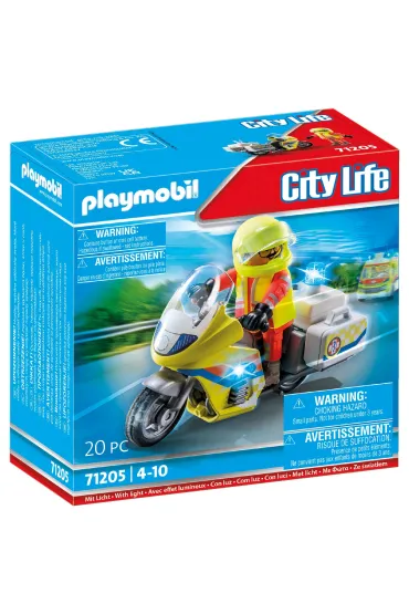 Playmobil City Life Motor ratunkowy ze �wiat�em 71205