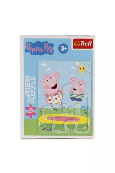 Puzzle 20 el. miniMAXI Beztroski dzie� Peppy 2 Trefl