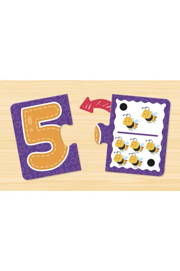 Puzzle Carotina Baby - Kolory windowbox Lisciani