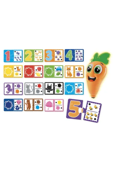 Puzzle Carotina Baby - Kolory windowbox Lisciani
