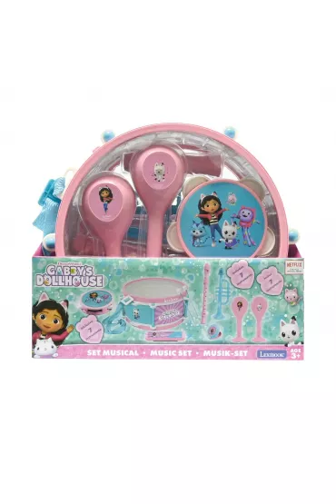 Zestaw muzyczny Gabby`s Dollhouse Lexibook K360GDH