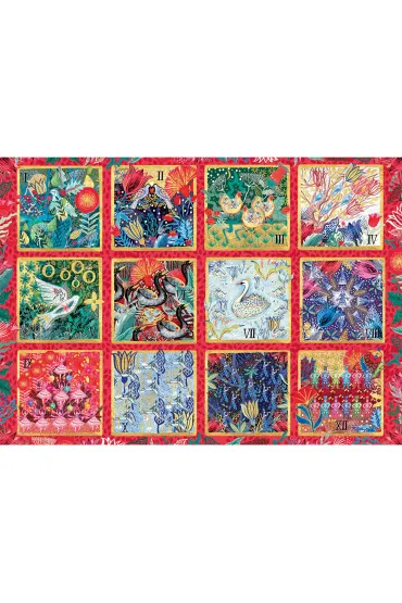 Puzzle 1000 12 dni �wi�t Bo�ego Narodzenia 113740 Gibsons