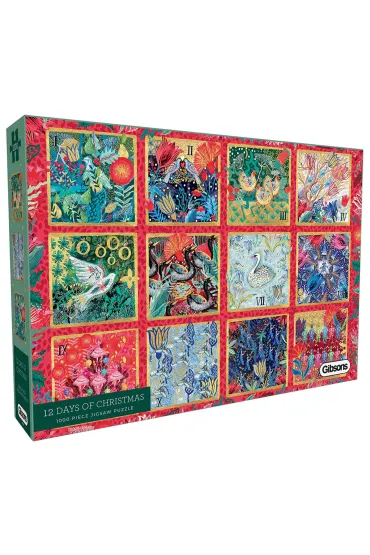 Puzzle 1000 12 dni �wi�t Bo�ego Narodzenia 113740 Gibsons