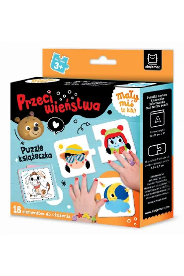 Ma�y mi� to lubi  Przeciwie�stwa. Puzzle   ksi��eczka 3 - Anna Podg�rska