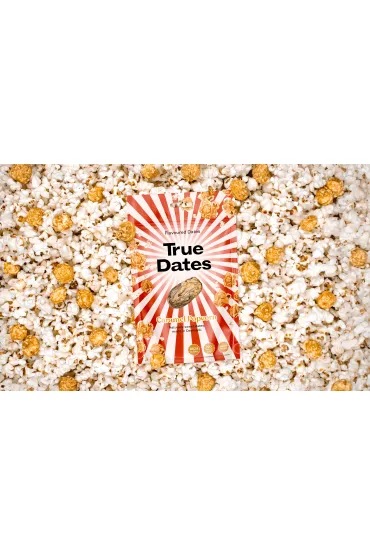 True Dates Daktyle Caramel Popcorn Zestaw 4 x 100 g