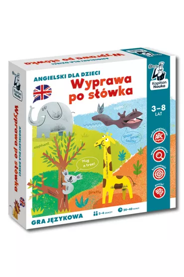 Wyprawa po swka. Angielski dla dzieci. Gra edukacyjna 3-8 lat Edgard - Barbara Jakubowska